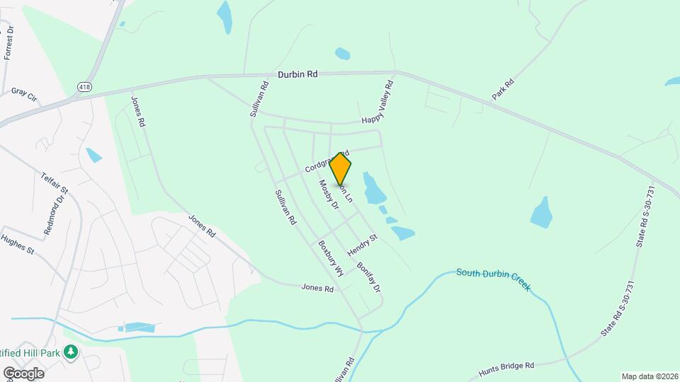 322 Gammon Ln Map and Location Details