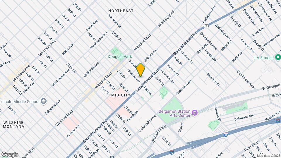 2444 Chelsea Pl Map and Location Details