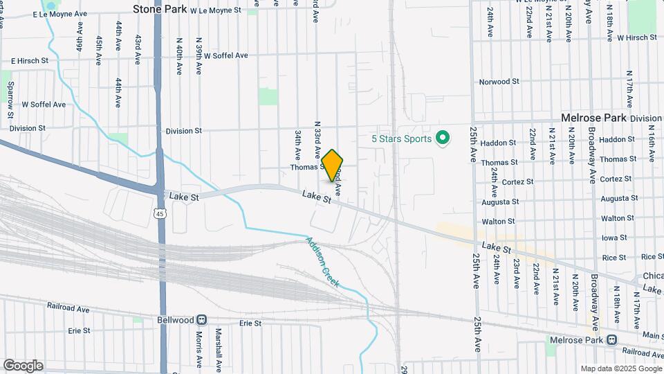 1122 N 32nd Ave Map and Location Details
