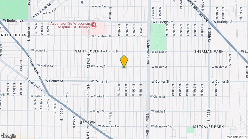 2767 N 46th St Map and Location Details