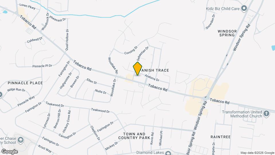2575 1/2 Tobacco Rd Map and Location Details