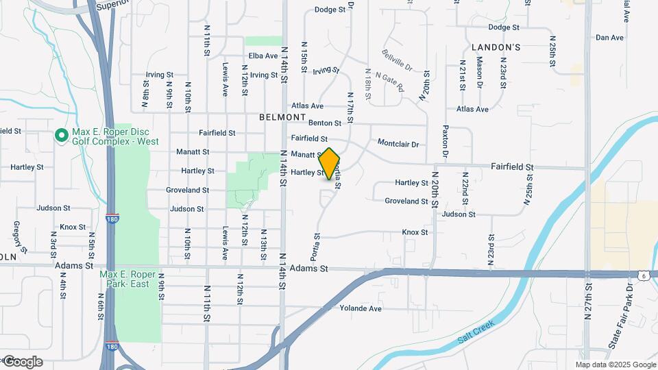 3531 Portia St Map and Location Details