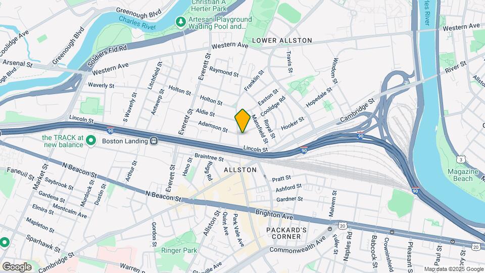 20 Alcott St Map and Location Details