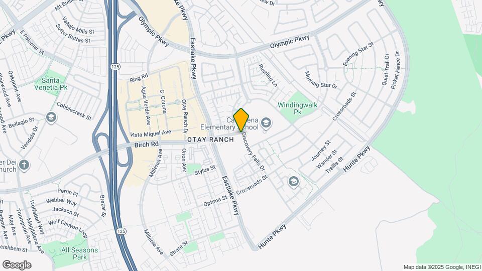 1716 Discovery Falls Dr Map and Location Details