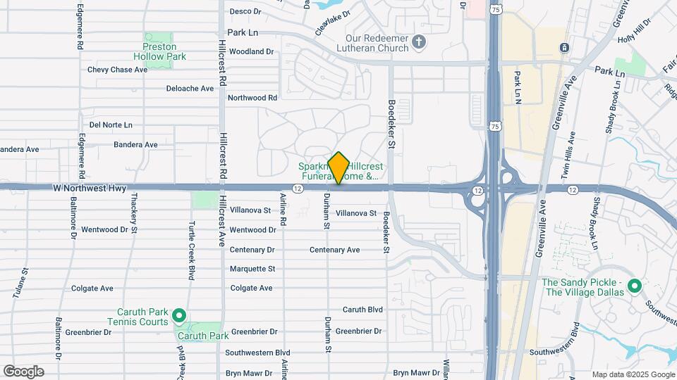 7430 W Northwest Hwy Map and Location Details