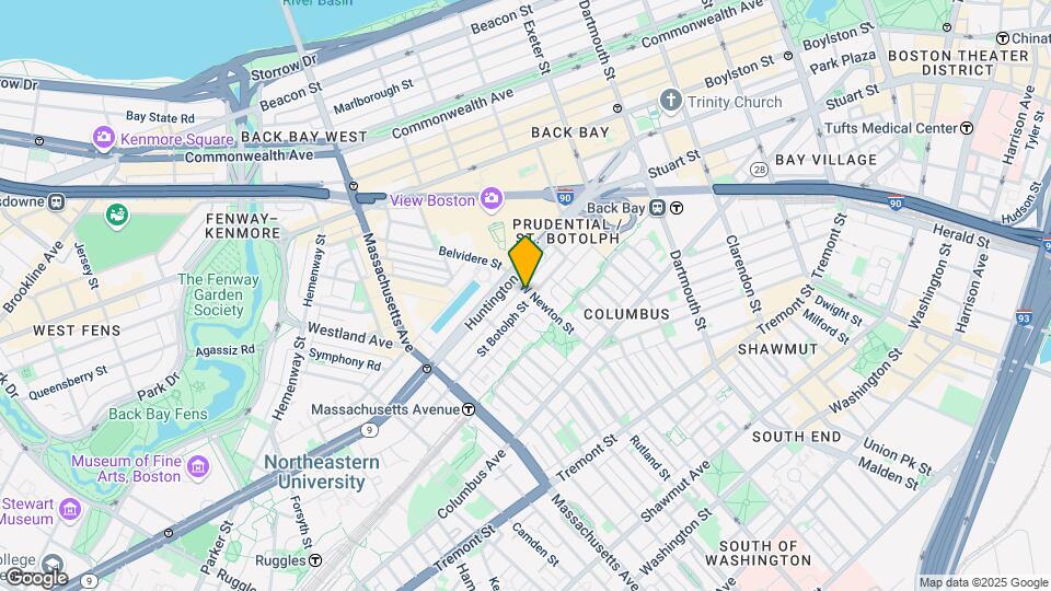 252 W Newton St, Unit 2&5 Map and Location Details