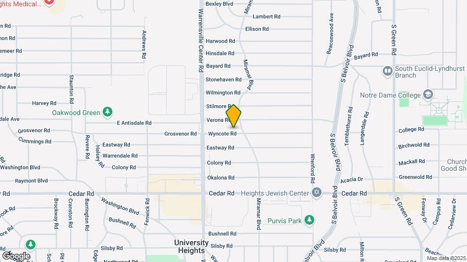 4065 Wyncote Rd Map and Location Details