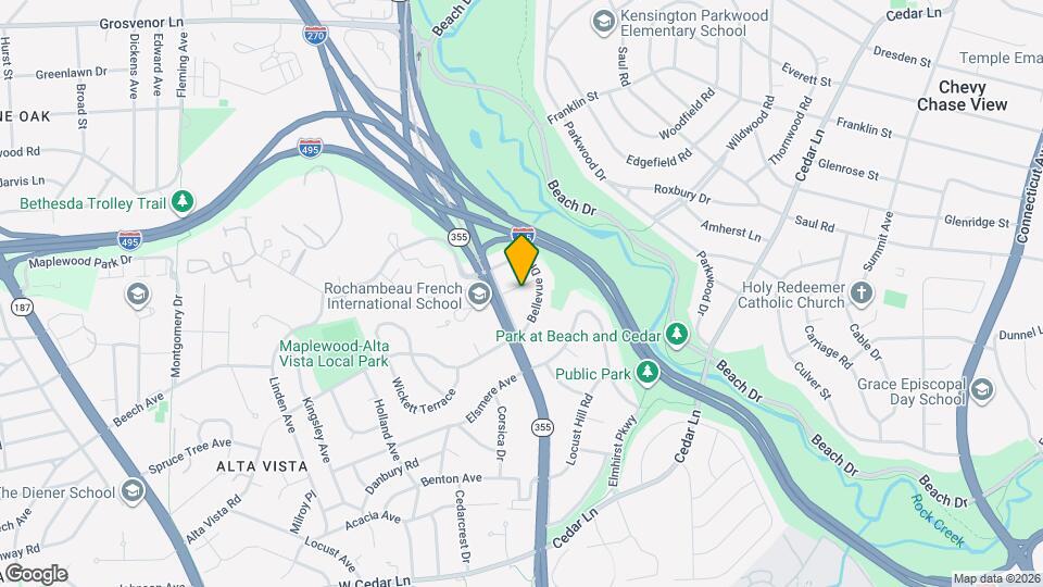 4902 Asbury Ln Map and Location Details