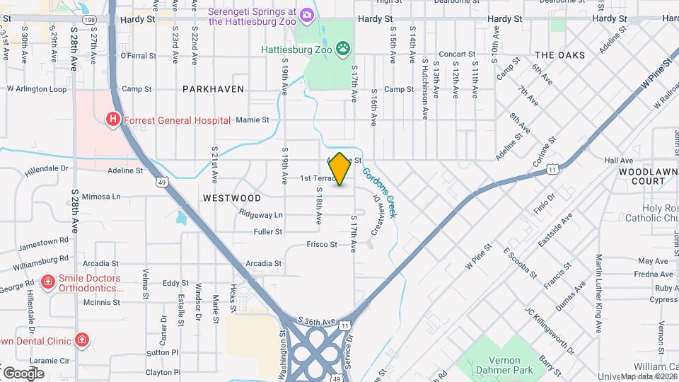 1711 2nd Terrace Map and Location Details