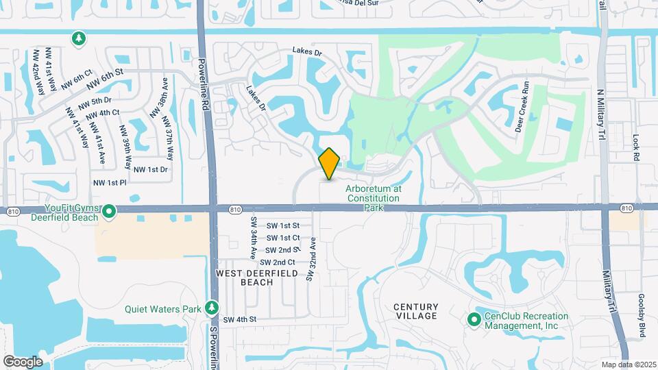 105 Deer Creek Rd Map and Location Details