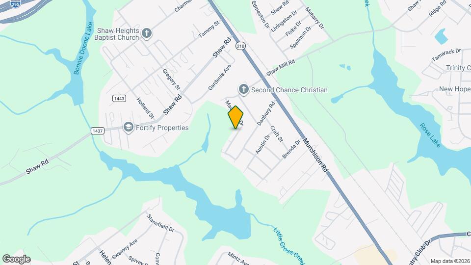 1070 Madonna Dr Map and Location Details