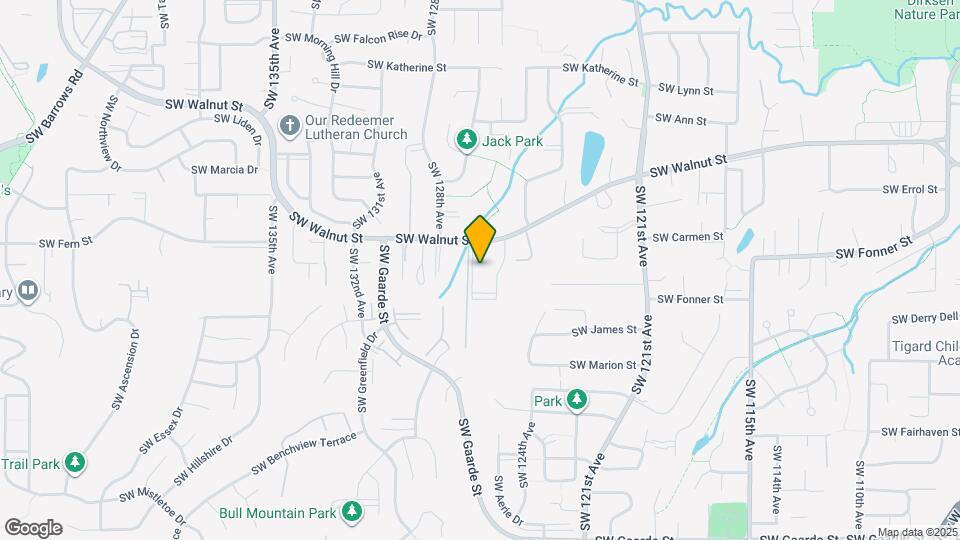 12884 SW Sevilla Ave Map and Location Details