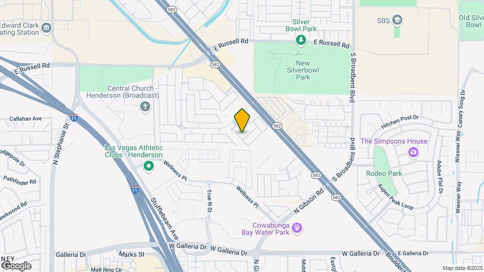 6544 Strolling Plains Ln Map and Location Details