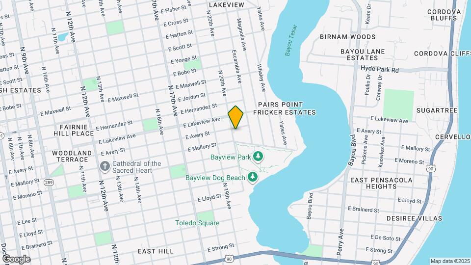 1716 N 20th Ave Map and Location Details