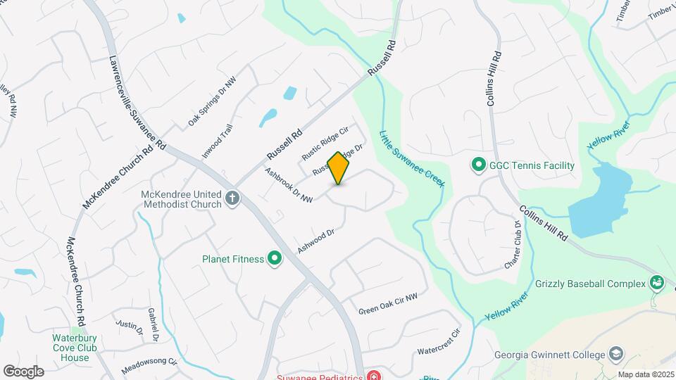 1410 Ashbrook Dr NW Map and Location Details