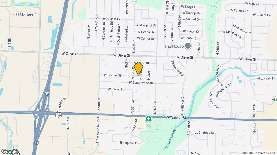 510 N 36th St Map and Location Details