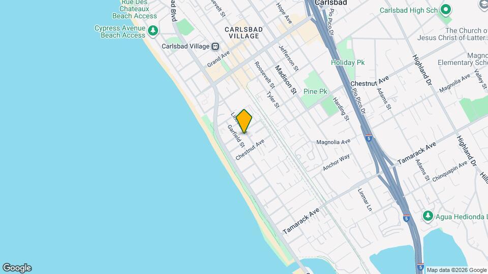 3301 Lincoln St Map and Location Details