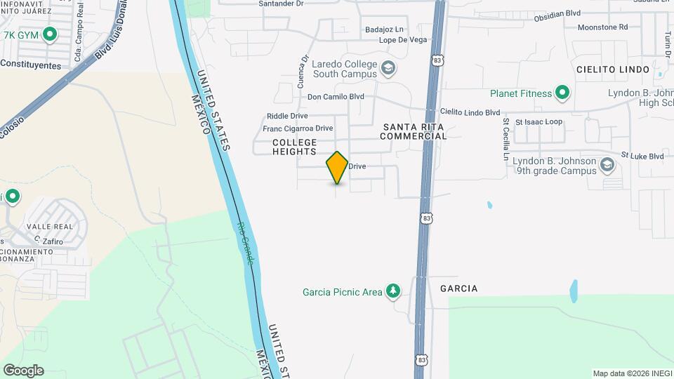 5819 Colegio Ln Map and Location Details