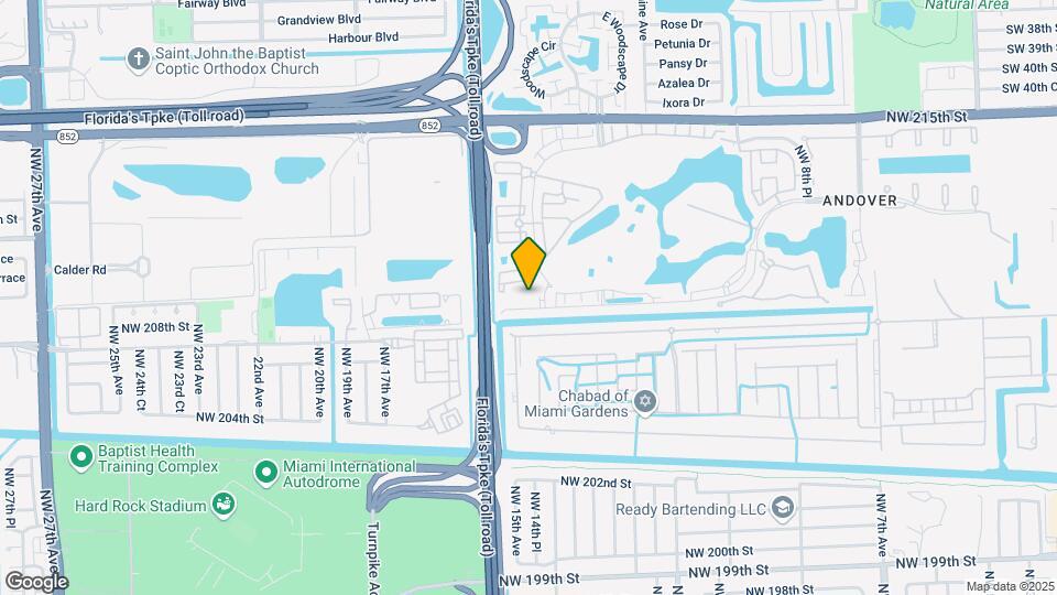 21201 NW 14th Pl Map and Location Details