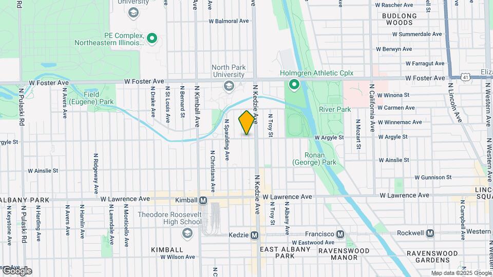 3216 W Argyle St, Unit 2 Map and Location Details