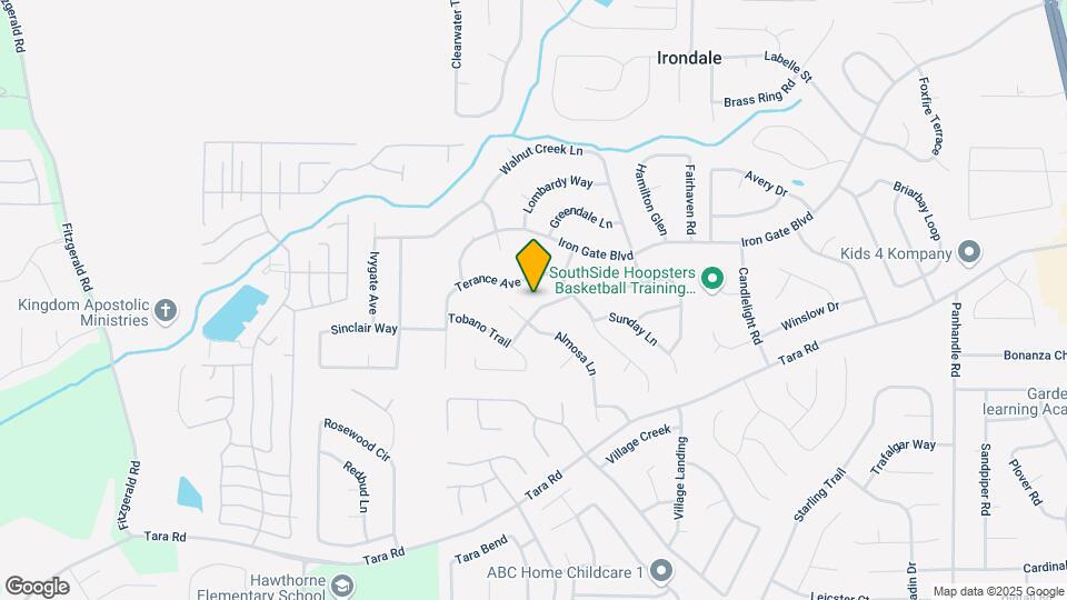 1026 Bonita Cir Map and Location Details
