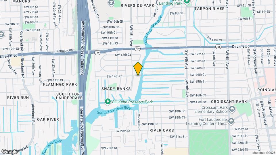1500 SW 15th Ave Map and Location Details