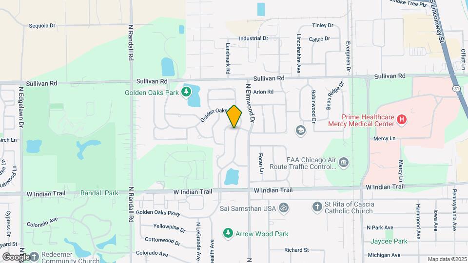 1390 Golden Oaks Pkwy Map and Location Details
