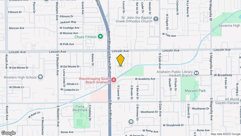 210 S Laxore St Map and Location Details
