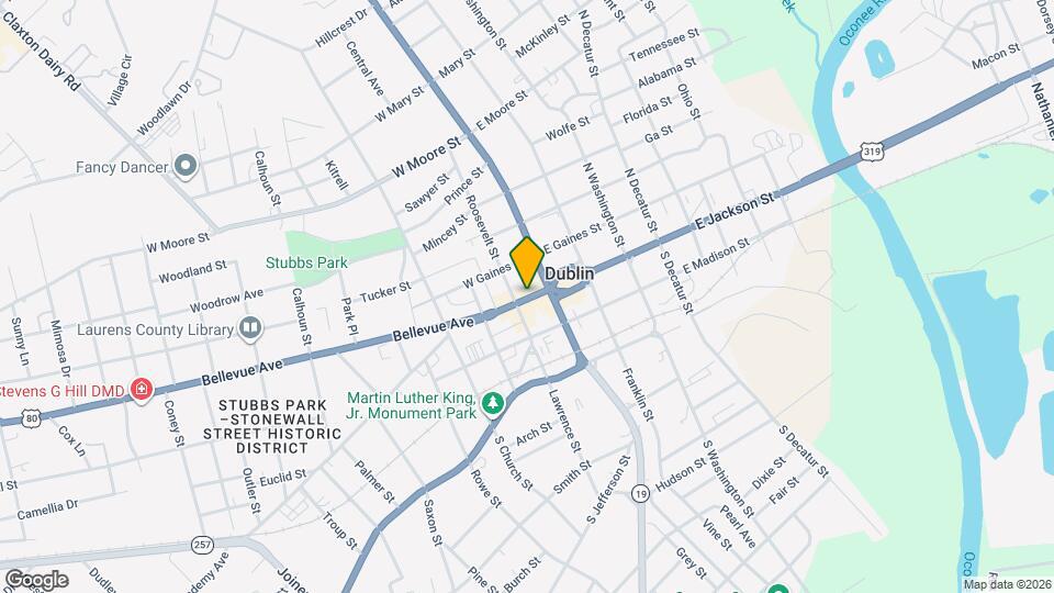 119 W Jackson St Map and Location Details