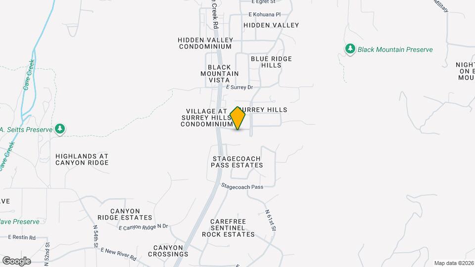 5931 E Carriage Dr Map and Location Details