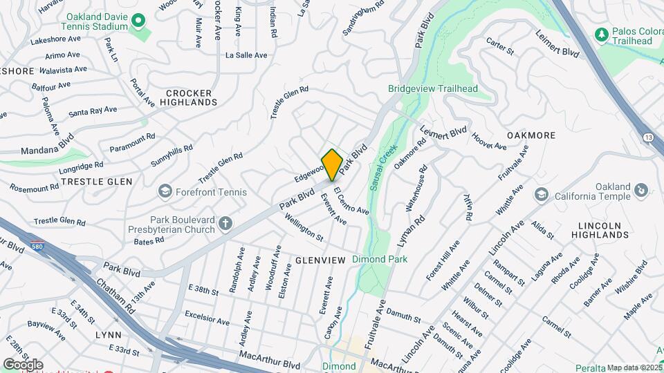 4538 Park Blvd Map and Location Details