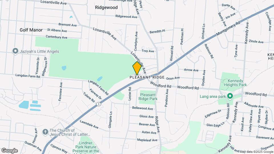 6033 Montgomery Rd Map and Location Details
