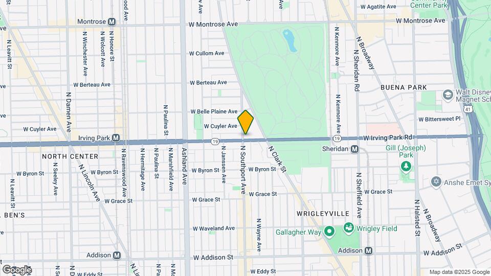 4013-4035 N Southport Ave Mapa y Detalles de la Ubicación