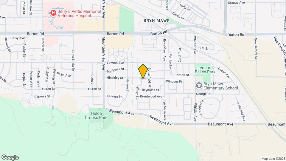 25961 Hinckley St Mapa y Detalles de la Ubicación