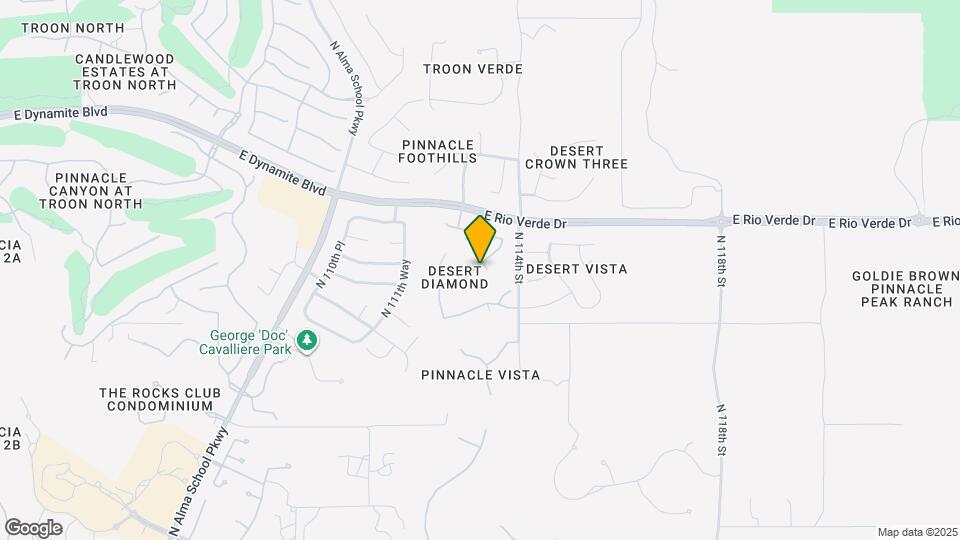 11299 E Greythorn Dr Map and Location Details