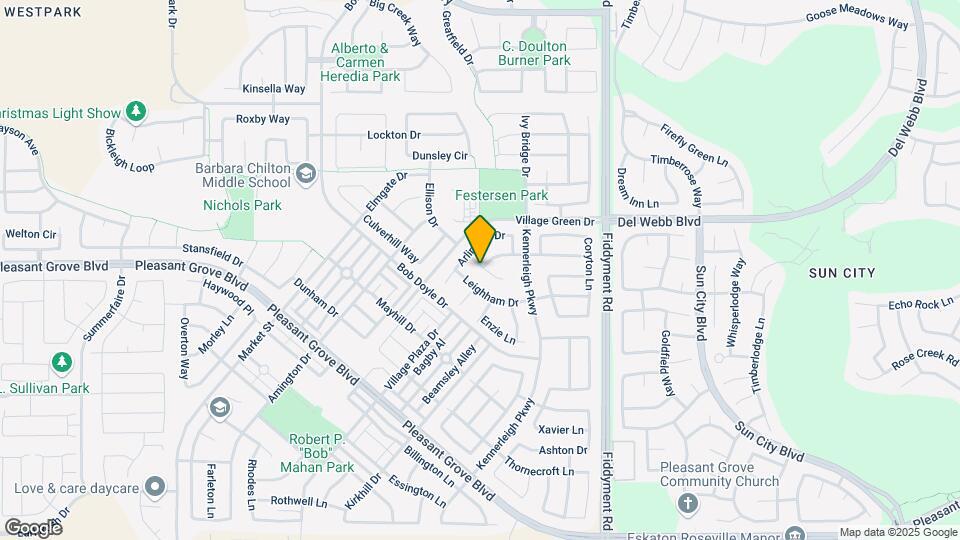 2101 Harpford Dr Map and Location Details