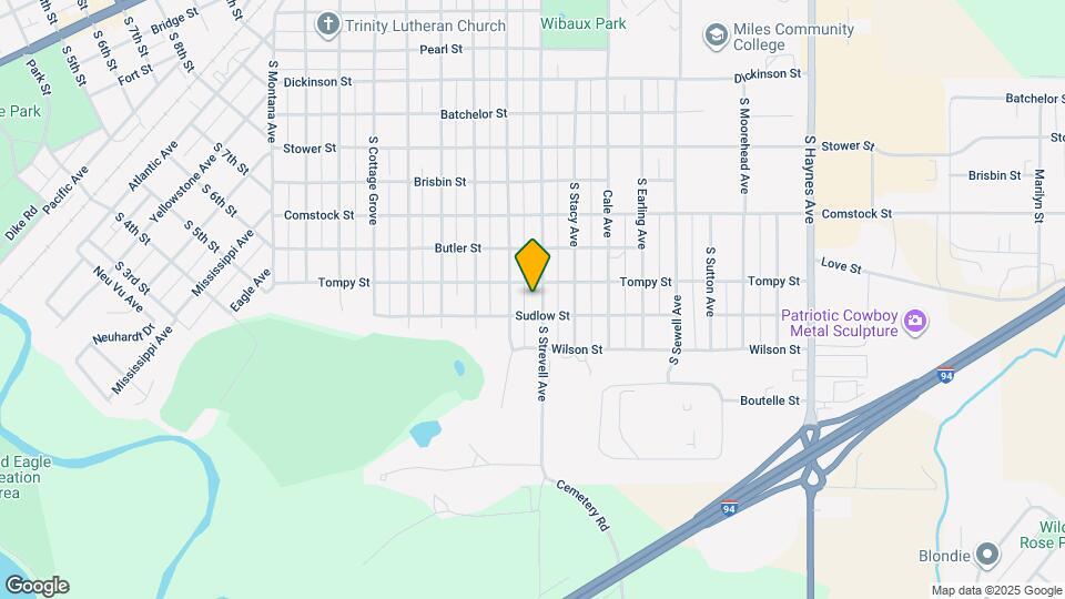 1009 S Strevell Ave Mapa y Detalles de la Ubicación