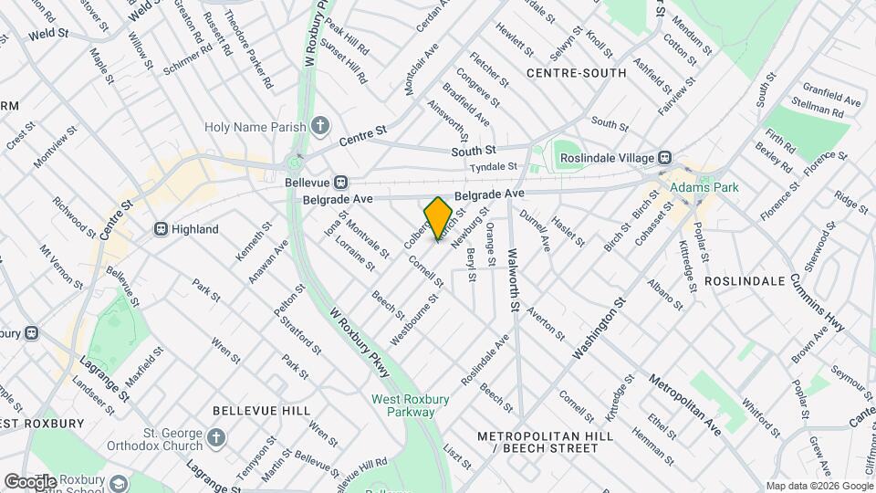 68 Aldrich St Map and Location Details