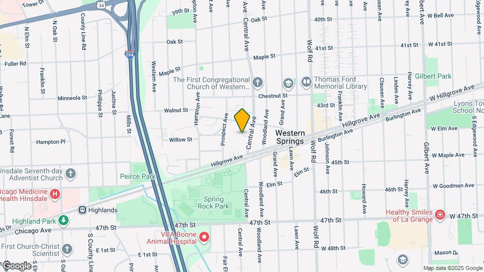 4380 CENTRAL Ave Map and Location Details