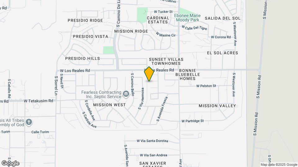 3093 W Placita De La Roseta Map and Location Details