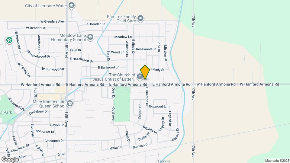 1101 E Cinnamon Dr Map and Location Details