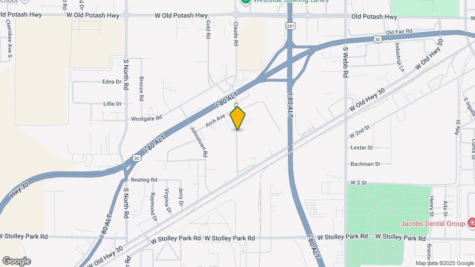 1067 Claude Rd Map and Location Details