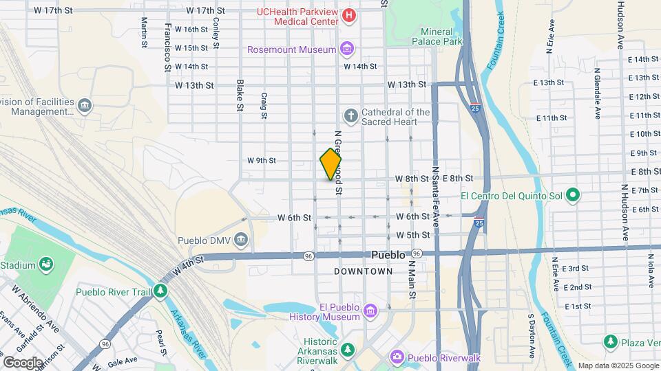 508 W 8th St Mapa y Detalles de la Ubicación