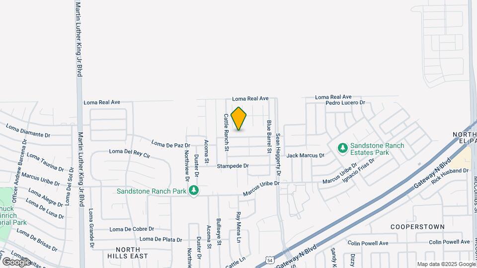 4925 Copper Ranch Ave Map and Location Details