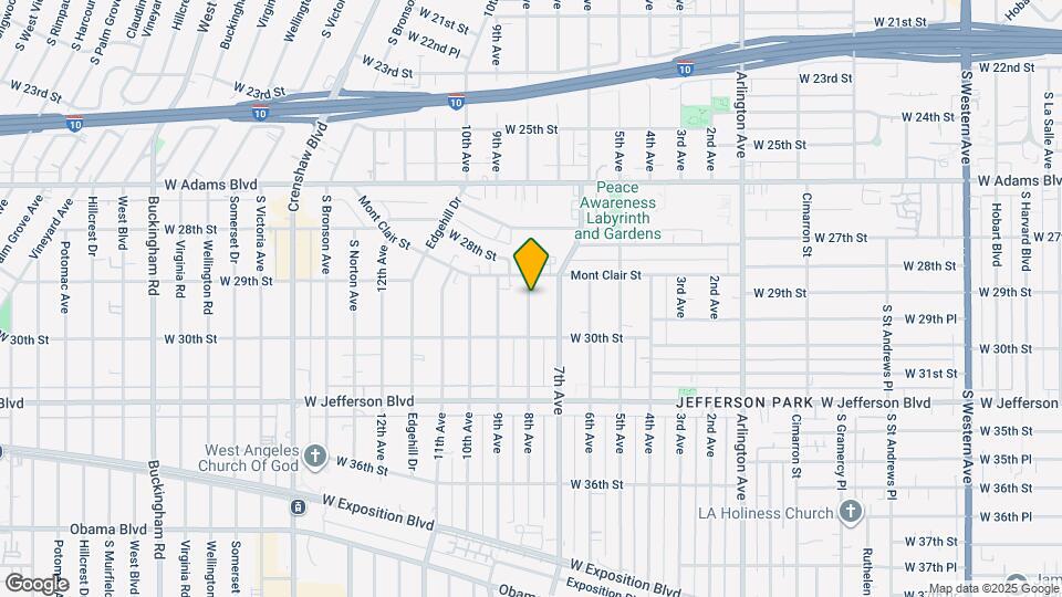 2826 8th Ave Mapa y Detalles de la Ubicación
