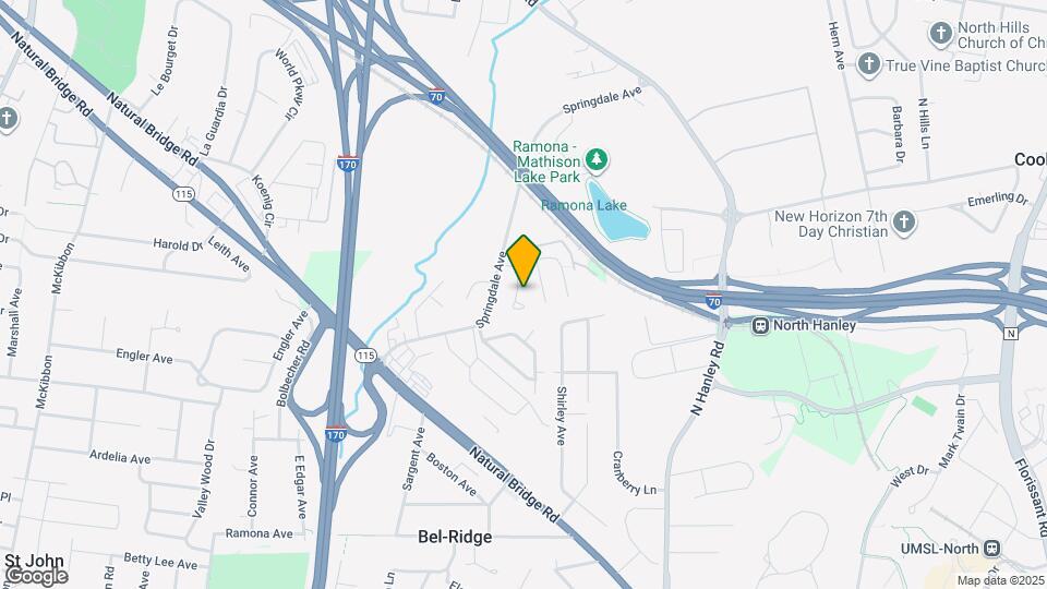 4320 Rickey Dr Map and Location Details