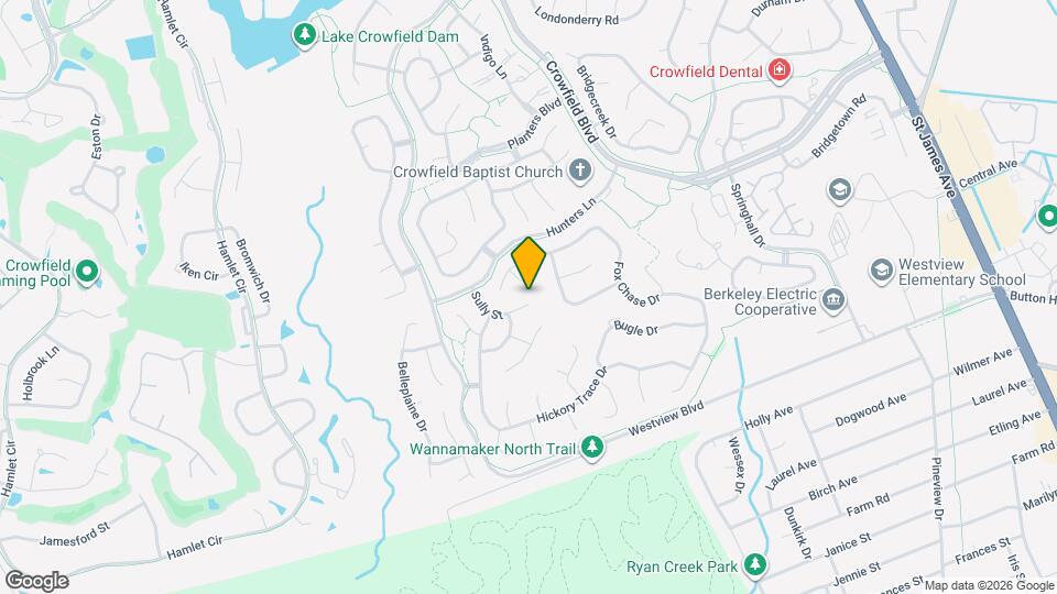 121 Sully St Map and Location Details