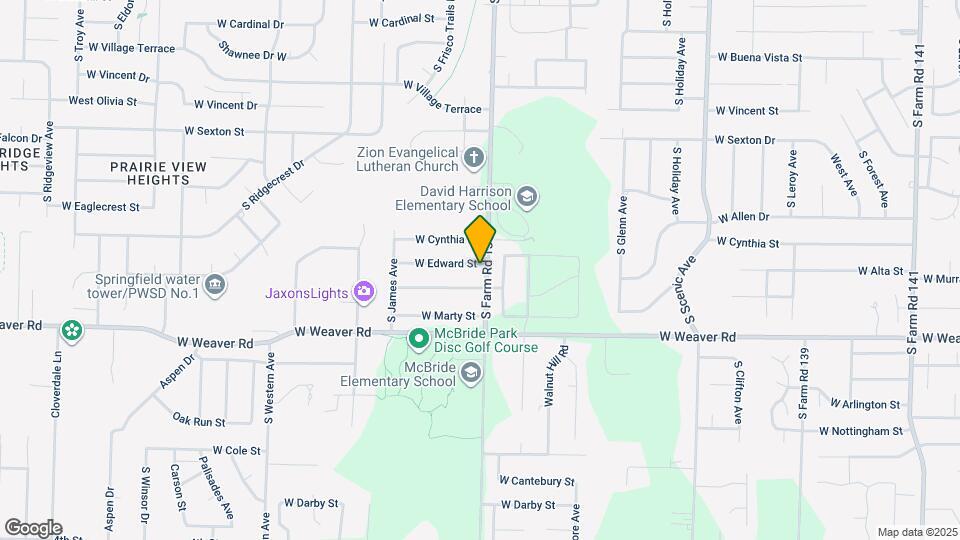 3104 W Edward St Map and Location Details