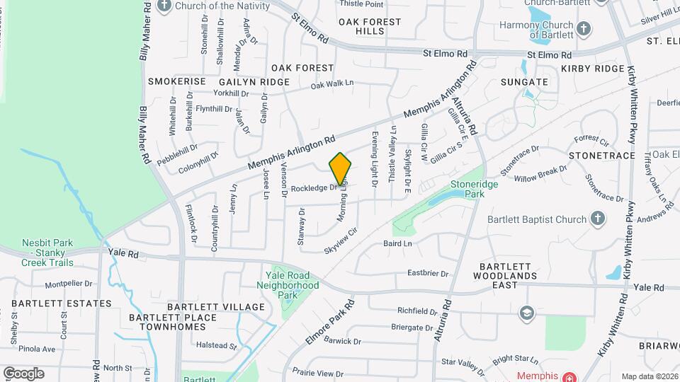 3511 Morning Light Dr Mapa y Detalles de la Ubicación