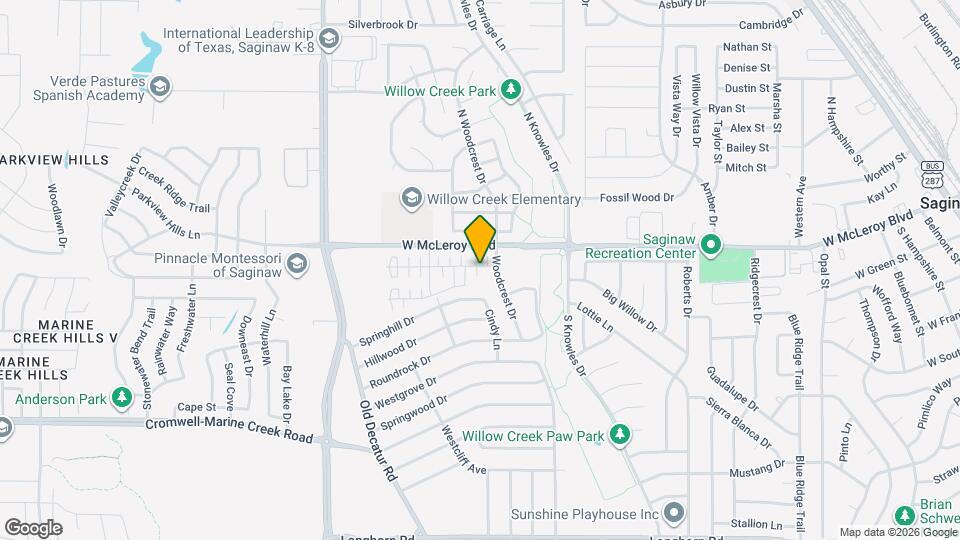 1009 Fallgate Dr Mapa y Detalles de la Ubicación